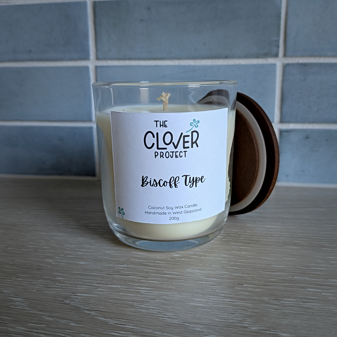 Biscoff Type Candle