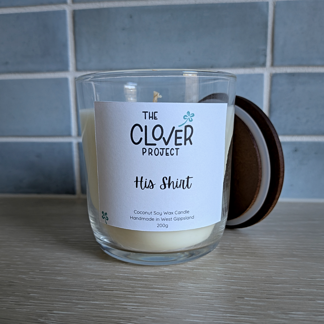 His Shirt Candle