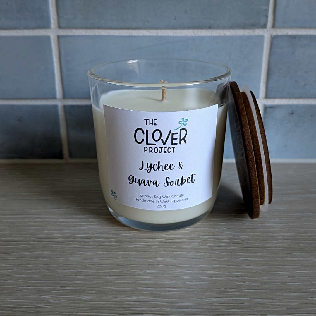 Lychee & Guava Sorbet Candle
