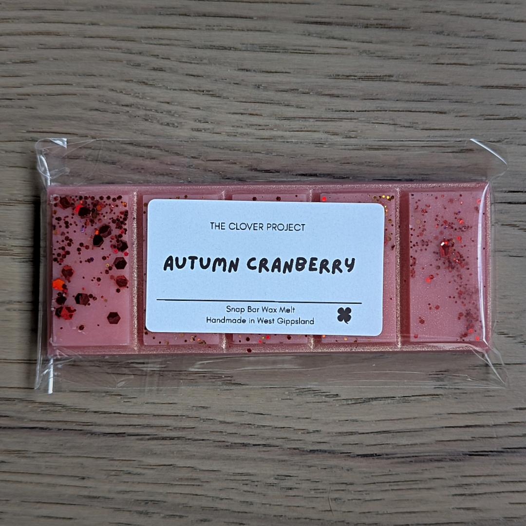 Autumn Cranberry Snap Bar