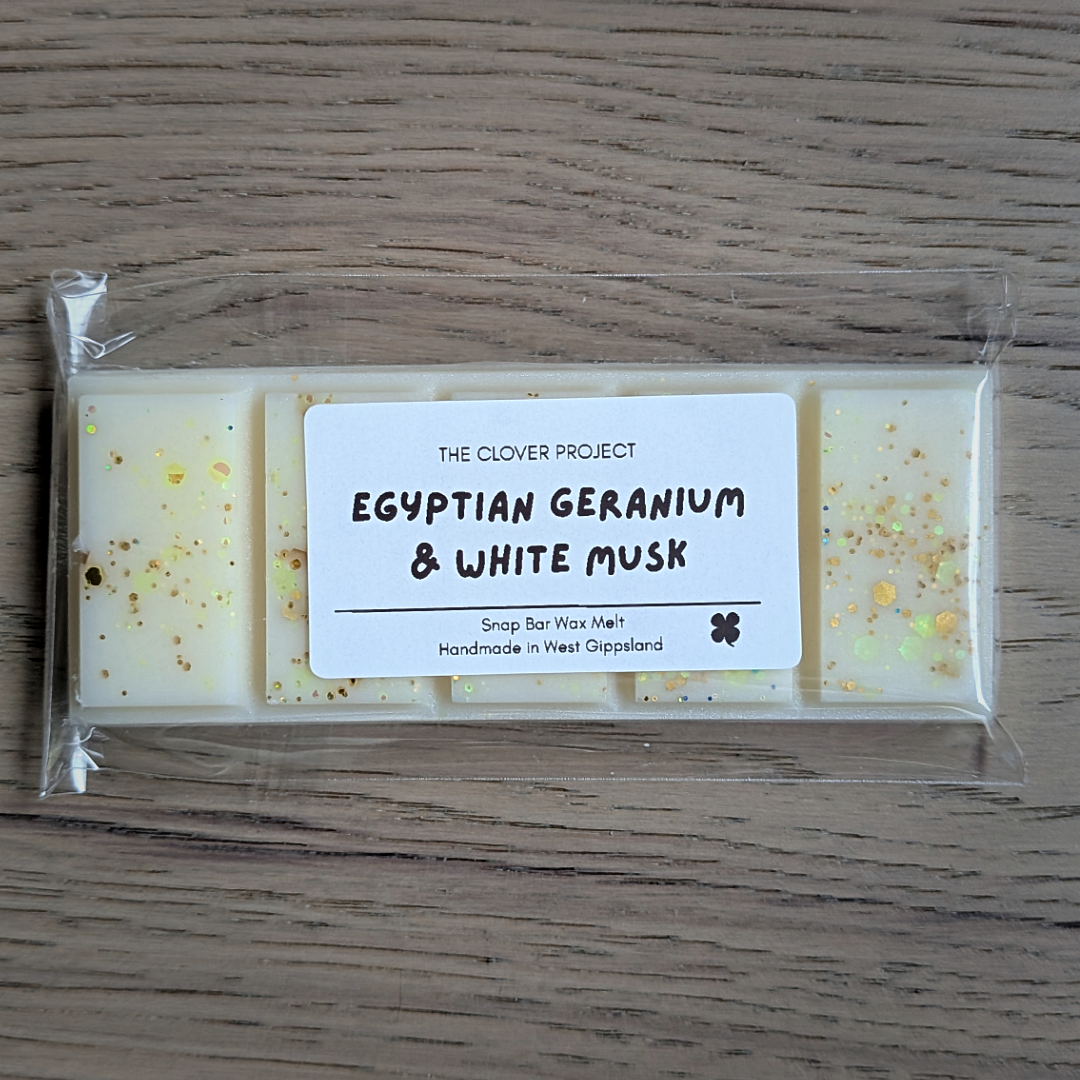 Egyptian Geranium & White Musk Snap Bar