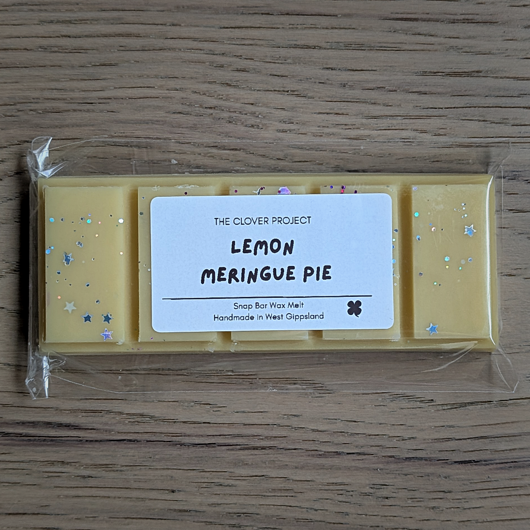 Lemon Meringue Pie Snap Bar