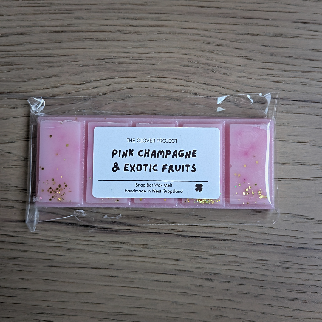 Pink Champagne & Exotic Fruits Snap Bar